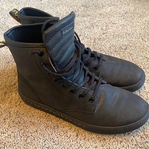 Black leather Dr. Martens size 7 women’s